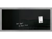 Glasmagneetbord Sigel Artverum 130x55x1.5cm Zwart