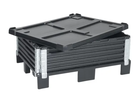 stolpdeksel,ABS-regeneraat,v. Opzetframe,BxD 800x600mm,zwart