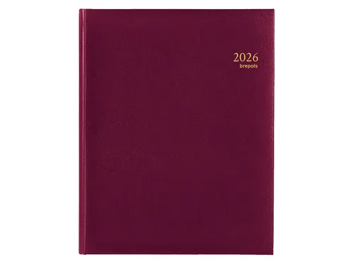 Agenda 2027 Brepols Concorde Lima 7dagen/2pagina's bordeaux