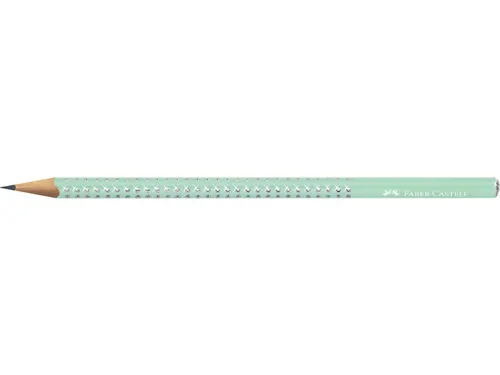 Potlood Faber-Castell Grip Sparkle Aurora B Jelly Mint