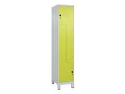 Z-garderobekast,HxBxD 1950x400x500mm,vak B 200/400mm,draaigrendel