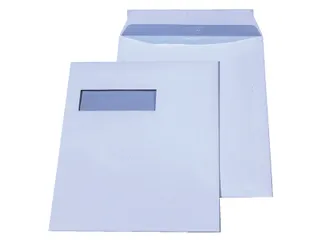 Envelop Hermes C4 229x324mm Venster Links 40x110mm Gegomd - 4