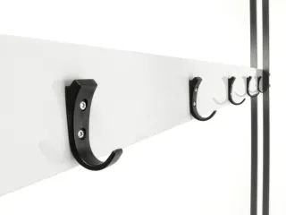 garderoberek,verrijdbaar,HxD 1800x600mm,4zwenkwielen,staal/alu,1000 mm - 7