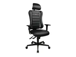 Topstar Bureaustoel Sitness Racer RS met hoofdsteun zwart