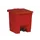 Step-On Container 30 Liter Rubbermaid Rood