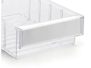 Transparante Assortimentsdoos Hxbxd 82x186x600mm Polystyreen - 3