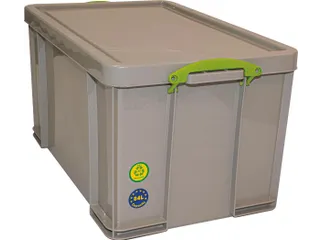 Opbergdoos 84 Liter Gerecycleerd Grijs - 1