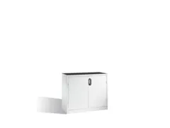 Draaideurkast HxBxD 1200x1200x500mm 2 Legborden 110 kg per Bord Grijs