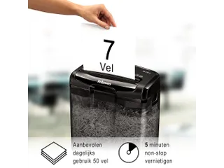 Papiervernietiger Fellowes M-7Cm cross-cut snippers 4x35mm P-4 - 3