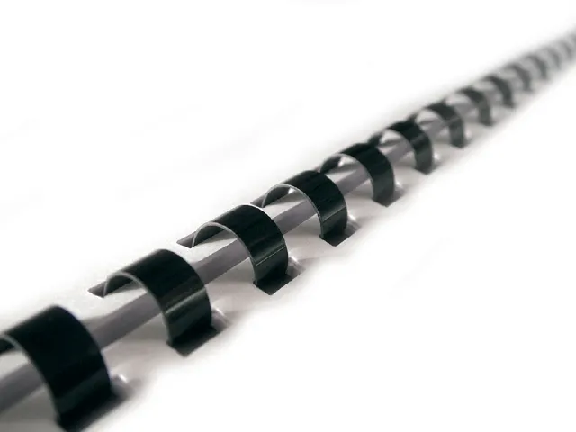 Bindrug GBC 16mm 21-rings A4 zwart 100stuks