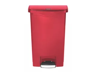 Slim Jim Step On Front container kunststof 50 liter Rood - 2