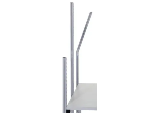 HR-aanbouwprofiel,v. paktafel,HxBxD 1745x40x40mm,m. functiegroeven
