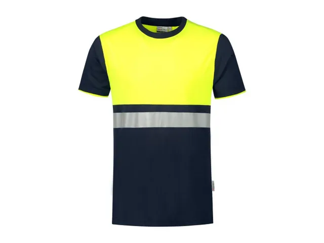 Santino Hannover T-shirt, marineblauw/geel, maat XL, per stuk