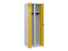 locker voor scheiding van kleding,HxBxD 1850x600x500mm,2vak