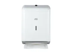 z/c-vouw Handdoekdispenser Metaal Wit