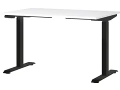 Elektrisch ihv bureau,HxBxD 720-1200x1200x800mm,blad wit