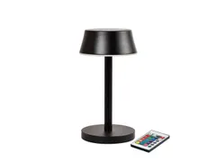 LED Lamp Cordless Nour Midi 20 x10cm 14u Black 6 stuks