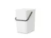 OUTLET Afvalemmer Sort & Go 25 Liter Wit