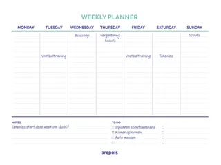 Planner Brepols Weekly planner A4 7d/1p Assorti - 5