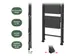 Escabeau aluminium 2 marches SL200 noir