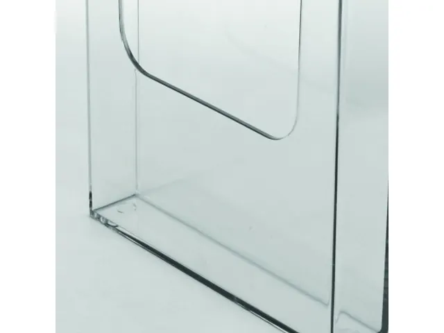 Wandfolderhouder Acryl 1/3 A4 Staand Transparant Voordeelbundel