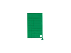Magnetische symbolen Vierhoek 1x1x1cm 112 Stuks Groen