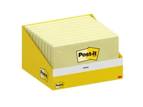 Memoblok 3M Post-it 6830 Notes76x127mm Canary Yellow 100 vel