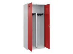 PBM-locker,HxBxD 1850x800x500mm,2vak,vak B 400mm,draaigrendel
