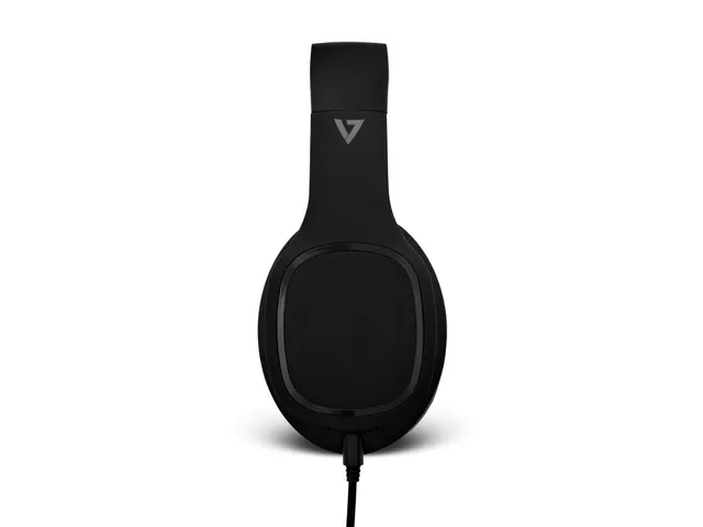 Casque supra-auriculaire avec microphone Noir