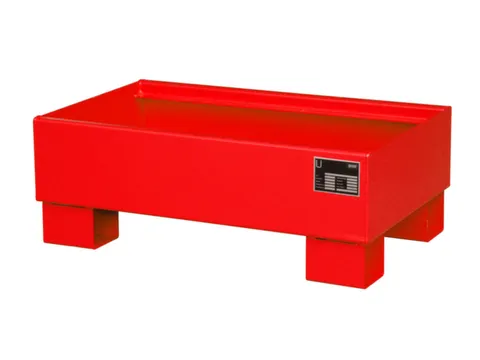 Opvangbak Staalplaat Hxbxd 290X800X500Mm Opvangvol. 65L Open Ral3000