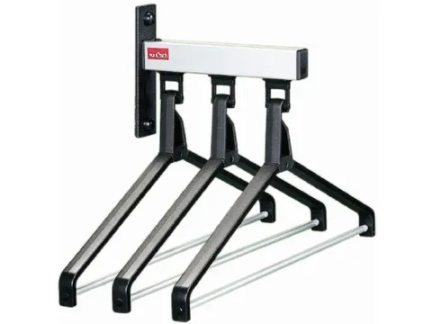 Kledinghangerrail 300x 450x 220mm Met 3 Afneembare Kledinghangers