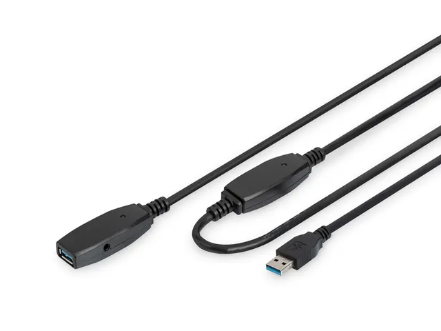 Actieve USB 3.0 verlengkabel 20 meter