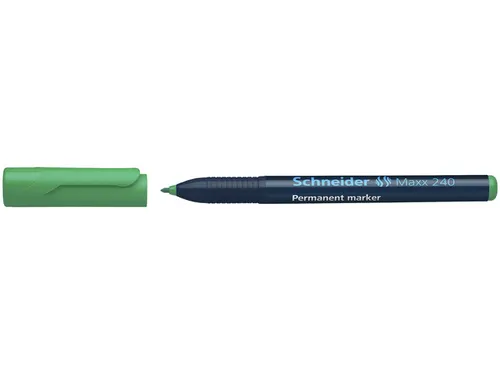 Marker Schneider Maxx 240 permanent ronde punt groen
