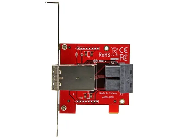Mini-SAS adapter - dual SFF-8643 naar SFF-8644
