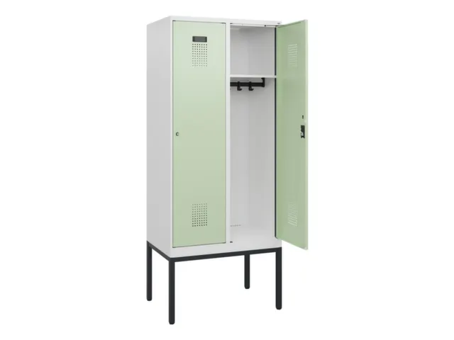 schoollocker,HxBxD 1950x800x500mm,2vak,vak B 400mm,cil.-slot