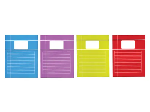 Schrift Verhaaktrend A5 80Blz Gelinieerd Assorti