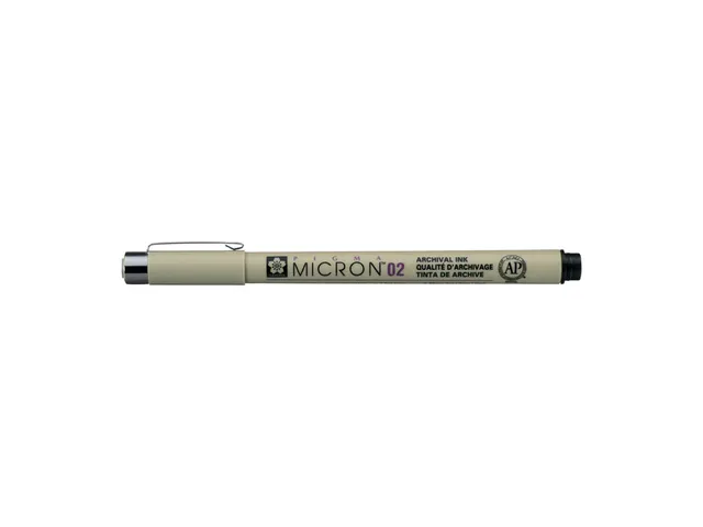 Fineliner Sakura Pigma Micron 02 noir 0,30mm