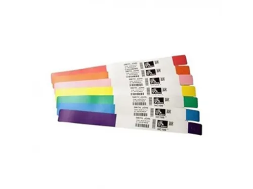 Zebra Z-Band Direct 10006995-1K RED pre-print 25x279mm 1200 stuks