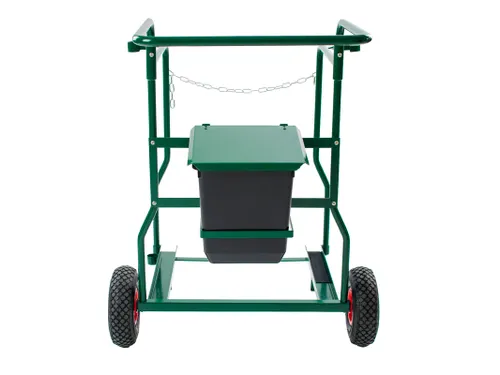 Containerkar voor 1x 240 Liter container Groen