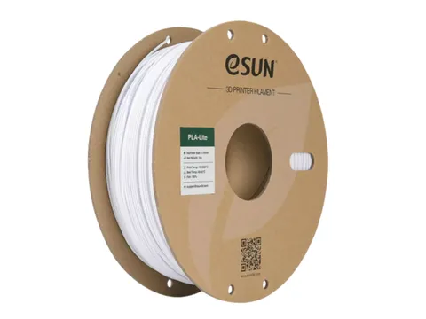 eSun PLA-Lite 3D Filament 1.75mm Koud Wit 1kg