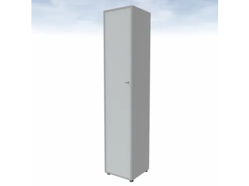 Vitrinekast Hxbxd 2140x430x450mm 5 Oh Aluminium