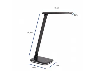 Bureaulamp LED MAULjazzy dimbaar USB-poort Zwart - 2