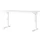 In hoogte verstelbaar bureau,HxBxD 680-910x1400x800mm,blad wit