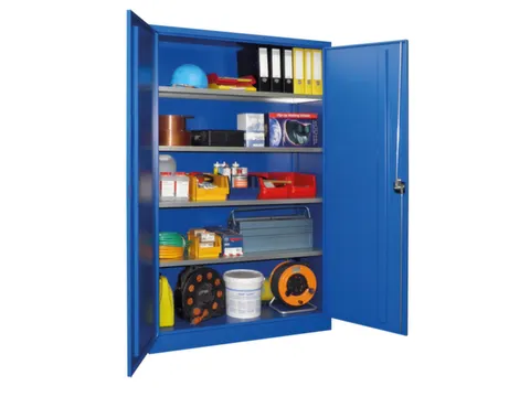 universele kast,HxBxD 1950x1200x500mm,RAL7035,front RAL7035