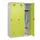 locker,HxBxD 1850x1200x500mm,3vak,vak B 400mm,draaigrendel