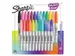 Feutre Sharpie Glampop Fin assorti blister 24 pièces