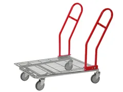 platformwagen,draagverm. 200kg,laadvl. LxB 850x600mm,staalplaat