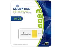 MediaRange Usb Flash Drive 16Gb Yellow