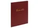 Livre d'or Balacron avec titre 100 pages blanches - 27x22 cm vertical