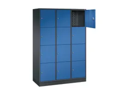 grootvolume-lockersysteem,HxBxD 1950x1220x500mm,3x4vakken,cil.-slot